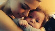 Jaime King su sūnumi Jamesu