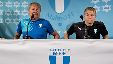 &bdquo;Malmo&ldquo; vyriausiasis treneris &Aring;ge Hareide ir Oscaras Lewickas