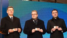 Algirdas Butkevičius, Vitas Vasiliauskas ir Taavi Roivas