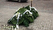 Girto vairuotojo kapo dekoracija Klaipėdoje