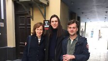 Saulius Baradinskas, Titas Laucius ir Britta Krause Poznanėje
