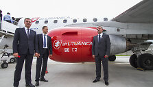 Bendrovės &bdquo;Air Lituanica&ldquo; inauguracija ir pirmasis skrydis