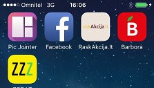 Mobiliosios programėlės 