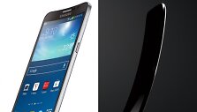 &bdquo;Samsung&ldquo; i&scaron;manųjį telefoną &bdquo;Galaxy Round&ldquo; sulenkė skersai (kairėje), &bdquo;LG&ldquo; atsakas &ndash; i&scaron;ilgai lenktas &bdquo;G Flex&ldquo;