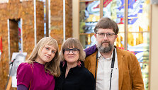 Gretos Skaraitienės fotografijų parodos &bdquo;100 tikrų žmonių portretų" atidarymas 
