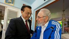 Fidelis Castro ir Li Keqiangas
