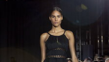 &bdquo;Zac Posen&ldquo; 2016 m. pavasario-vasaros kolekcijos pristatymo momentas