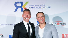 Rimantas Kaunėnas ir Darius Kasparaitis