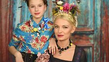 Viktorija Jakučinskaitė su dukra Veronika