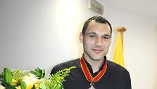 Jonas Mačiulis valstybinį apdovanojimą gavo Lietuvos ambasadoje Graikijoje