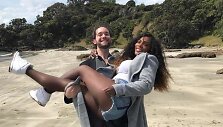 Serena Williams ir Alexis Ohanianas