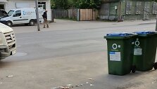 Atliekų konteineriai Jurbarko gatvėje
