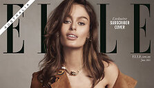 Australi&scaron;ko &bdquo;Elle&ldquo; žurnalo vir&scaron;elis su krūtimi maitinančia manekene Nicole Trunfio 