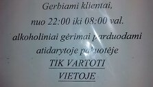 Reidas po naktinius barus