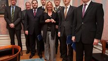 Susitikimas su Nyderlandų Karalystės gynybos ministre Jeanine Hennis-Plasschaert 
