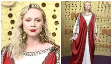Gwendoline Christie &bdquo;Emmy&ldquo; apdovanojimų ceremonijoje