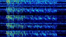 Radijo stoties UVB-76 signalo spektrograma
