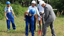 Antradienį pradėta tvarkyti Klaipėdos Poilsio parką