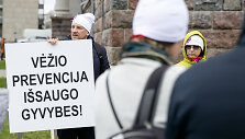 Mitingas &bdquo;Vėžys &ndash; ne sloga&ldquo;