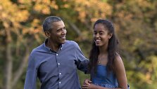 Barackas Obama su dukra Malia