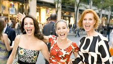 Kristin Davis, Sarah Jessica Parker ir Cynthia Nixon filme &bdquo;Seksas ir miestas&ldquo;