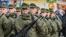 Motorizuotosios pėstininkų brigados &bdquo;Žemaitija&ldquo; &scaron;auktinių priesaika