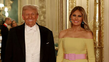Donaldas Trumpas ir Melania Trump