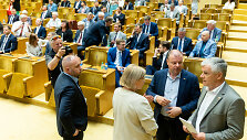 Seimo opozicijos posėdis Kovo 11-osios salėje