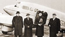 Lietuvos delegacija į Maskvą 1939 m. (Jonas Norkaitis, Stasys Ra&scaron;tikis, Juozas Urb&scaron;ys, Kazys Bizauskas)