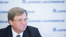 AB &bdquo;Lietuvos geležinkeliai&ldquo; vadovo Stasio Dailydkos spaudos konferencija