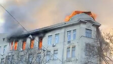 Gaisras Odesos kolegijoje