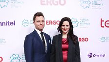 Edgaras Lubys su žmona Živile Va&scaron;kyte-Lubiene