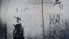 &bdquo;GANksy&ldquo; imituotas darbas