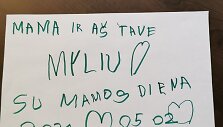 Nerijus ir Agnė Ju&scaron;kos &scaron;venčia vestuvių metines ir Motinos dieną