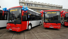 Autobusų pristatyme