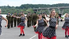 Partizanų pagerbimo ir kariuomenės &scaron;ventė Jurbarke