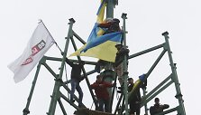 Daugiatūkstantinis mitingas Kijeve