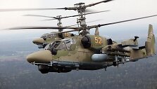 Rusijos kariuomenėje naudojamas sraigtasparnis &bdquo;Ka-52&ldquo;