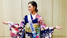 Patricija Belousova grožio konkurse &bdquo;Miss International 2017&ldquo; Japonijoje