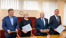 Ramūnas Karbauskis, Vanda Kravčionok, Vytautas Kamblevičius, Rimantas Sinkevičius