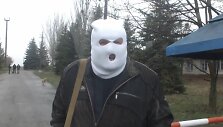 Separatistas Slovjansko oro uoste