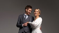 Donatas &Scaron;imkus ir jo mylimoji, IT srityje dirbanti Barbora Griežytė