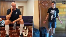 Rimas Kurtinaitis ir Mindaugas Lukauskis