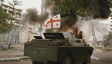 Kadras i&scaron; filmo &bdquo;Olympus Inferno&ldquo; 