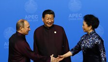 Vladimiras Putinas, Xi Jinpingas ir jo žmonas Peng Liyuan