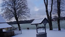 Sniegas Plungėje