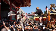 Vienas i&scaron; daugelio japonų festivalių Matsuri