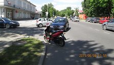 Motorolerio avarija Kai&scaron;iadoryse