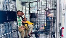 Sulaikyti nelegalūs migrantai ir juos vežęs neblaivus lietuvis