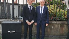 Ambasadorius Laimonas Talat-Kelp&scaron;a ir prof. dr. Renaldas Gudauskas